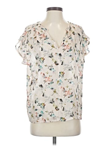 Derek Lam Short Sleeve Blouse (view 1)
