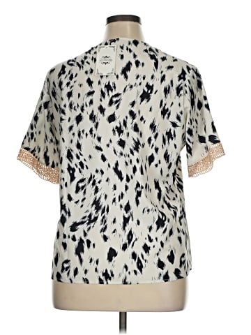 Mode Short Sleeve Blouse (view 2)