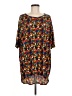 Lularoe Black Orange Kimono Size M - photo 1