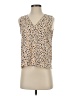 Ann Taylor Tan Sleeveless Blouse Size XS - photo 1
