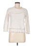 J.Crew Factory Store 100% Cotton Ivory Pullover Sweater Size M - photo 1