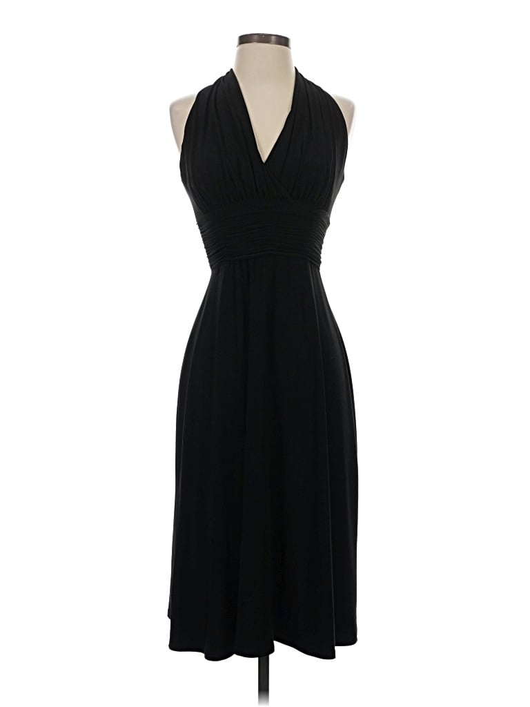 Pre-owned Evan Picone Cocktail Dress In Black