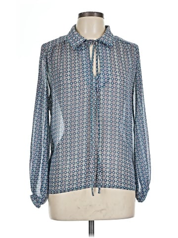 Wrap Long Sleeve Blouse (view 1)