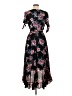 JJ Apparel 100% Polyester Black Kimono Size S - photo 2