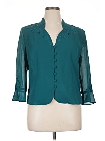 Danny & Nicole 3/4 Sleeve Blouse (view 1)