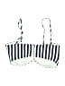L'Atiste by Amy 100% Polyester Stripes Blue Swimsuit Top Size S - photo 2