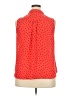 Elle 100% Polyester Polka Dots Orange Sleeveless Blouse Size XXL - photo 2