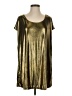 American Apparel Metallic Gold Short Sleeve Top Size XS - photo 1