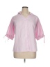 Shein 100% Polyester Pink 3/4 Sleeve Blouse Size XL - photo 1