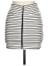 Popular Basics Stripes White Casual Skirt Size L - photo 1