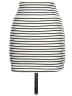 Popular Basics Stripes White Casual Skirt Size L - photo 2