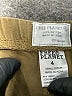 Free Planet 100% Cotton Solid Tan Khakis Size 4 - photo 3