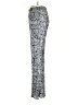 Topshop Print Silver Dress Pants Size 8 - photo 5