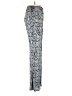 Topshop Print Silver Dress Pants Size 8 - photo 4