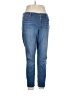 Hannah Solid Blue Jeans Size 14 - photo 1