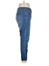 Hannah Solid Blue Jeans Size 14 - photo 4