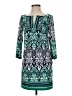 Laundry by Design Paisley Teal Casual Dress Size 2 - photo 1