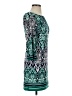 Laundry by Design Paisley Teal Casual Dress Size 2 - photo 4