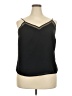 Venus 100% Polyester Black Sleeveless Blouse Size 18 - photo 1