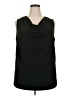 Cj Banks Black Sleeveless Blouse Size 2X - photo 1