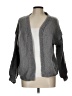 Unbranded 100% Polyester Gray Cardigan Size L - photo 1