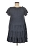 Max Studio Gray Casual Dress Size S - photo 2