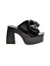 Lemonade Black Sandals Size 5 1/2 - photo 1