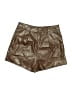 Shein 100% Polyester Metallic Gold Shorts Size M (tall) - photo 1
