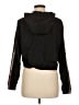Adam Selman Sport 100% Polyester Animal Print Leopard Print Black Jacket Size M - photo 2