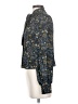 Evereve 100% Polyester Paisley Blue Long Sleeve Blouse Size XS - photo 5