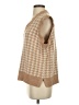 Unbranded 100% Polyester Houndstooth Tan Sweater Vest Size S - photo 5