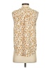 Fun2Fun Ivory Sleeveless Blouse Size S - photo 2