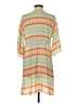 Unbranded Orange Blue Casual Dress Size S - photo 2