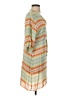 Unbranded Orange Blue Casual Dress Size S - photo 4