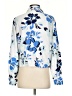 Unbranded Floral Blue 3/4 Sleeve Blouse Size S - photo 2
