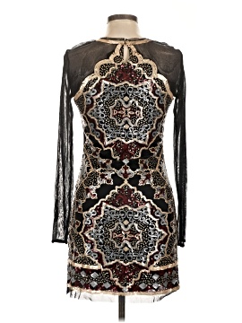 green emerald velvet dress Emerson Navy Drop Waist Dress main image 1