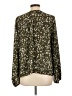 Mia + Tess 100% Polyester Green Long Sleeve Blouse Size L - photo 2