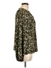 Mia + Tess 100% Polyester Green Long Sleeve Blouse Size L - photo 4