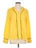 Shein 100% Polyester Yellow Long Sleeve Blouse Size L - photo 1
