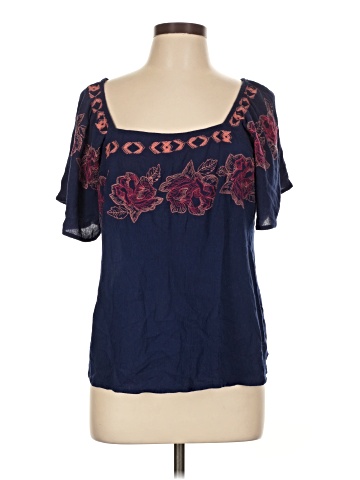 Cloud Chaser Short Sleeve Blouse (view 1)