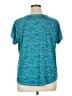 Tek Gear Tweed Teal Active T-Shirt Size 1X - photo 2