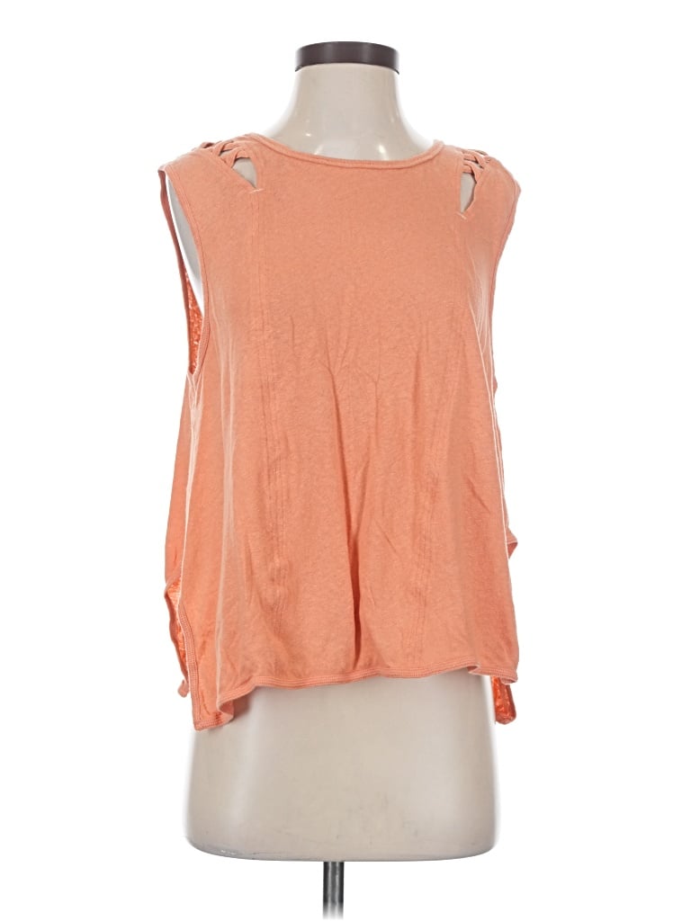 Pre-owned We The Free Sleeveless T-shirt In Orange