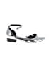 Lane Bryant Metallic Silver Flats Size 10 (wide) - photo 1