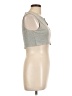 Shein Gray Sleeveless Top Size L - photo 4