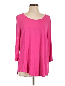 Jm Collection 3/4 Sleeve Top