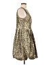 Maggy London Metallic Gold Cocktail Dress Size 12 (petite) - photo 4