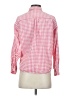 Lands' End Checkered-gingham Red Long Sleeve Button-Down Shirt Size XS - photo 2