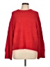 CALVIN KLEIN JEANS Solid Red Pullover Sweater Size L - photo 1