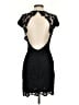 Lulus 100% Polyester Black Cocktail Dress Size S - photo 2