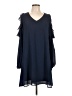 Krazy Kat 100% Polyester Blue Casual Dress Size L - photo 1